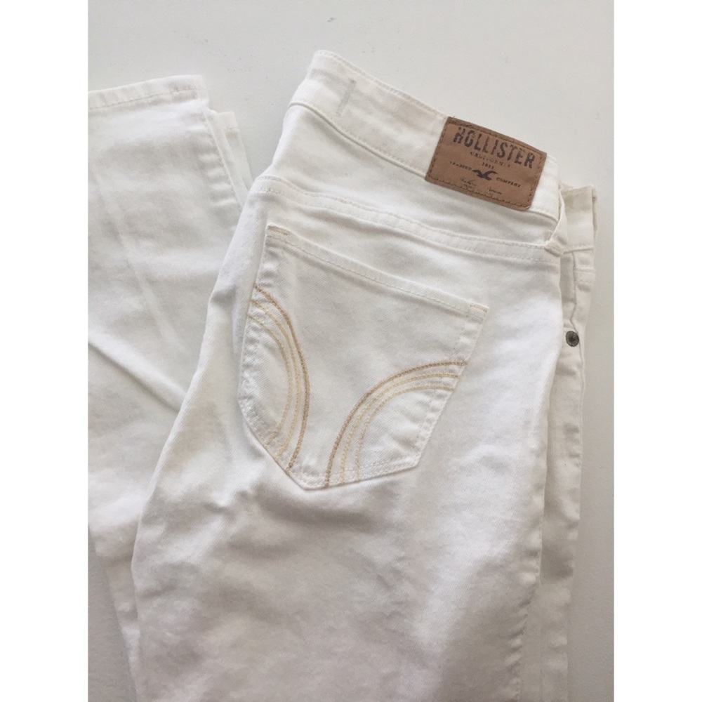 Hollister White jeans